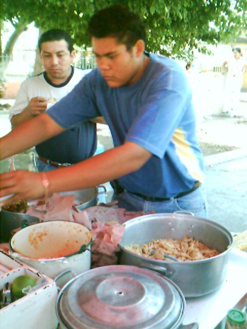 Taquero de triciclo