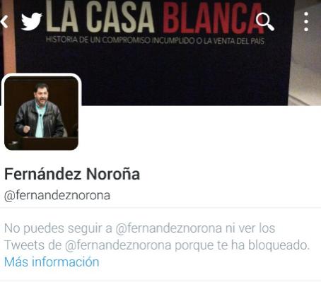 Fernando Noroña huyendo del debate.
